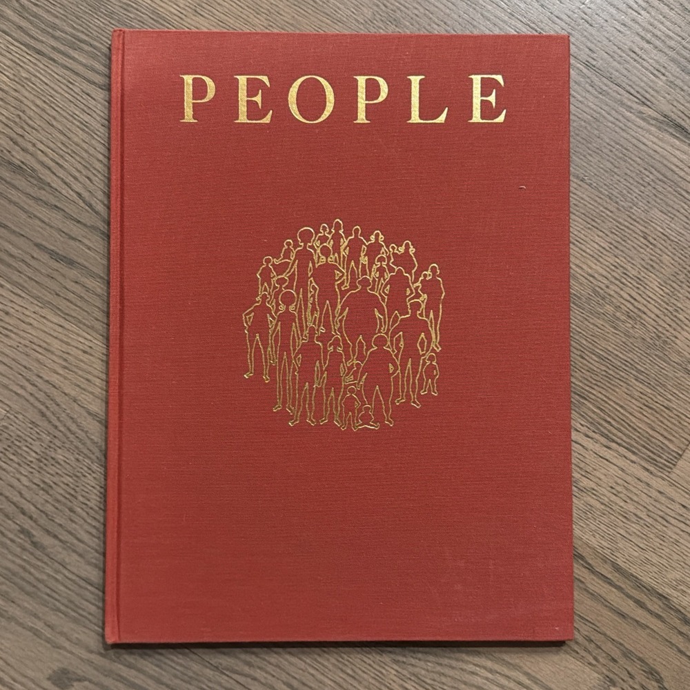 VG 1980 HC People Peter Spier Caldecott Artist First Edition